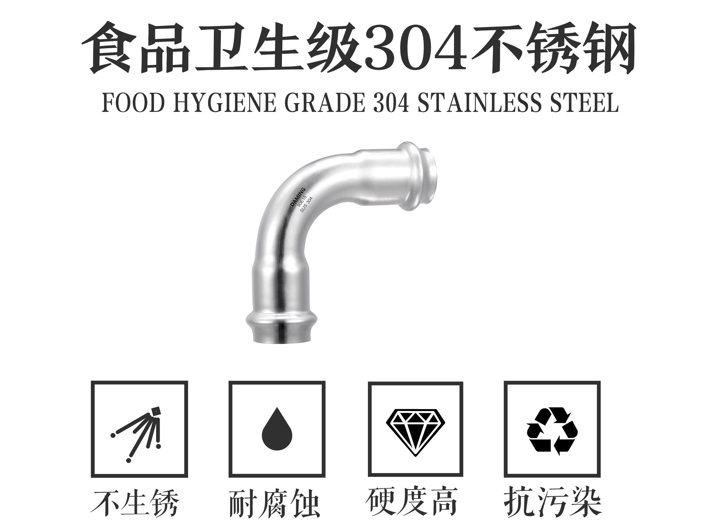 深夜导航福利APP深夜18禁下载90°度等徑彎頭