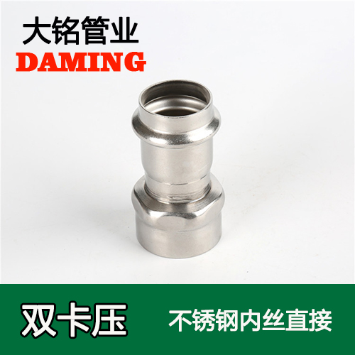 DN20*1/2 深夜18禁下载內絲轉換直通四分接頭（304 316L）